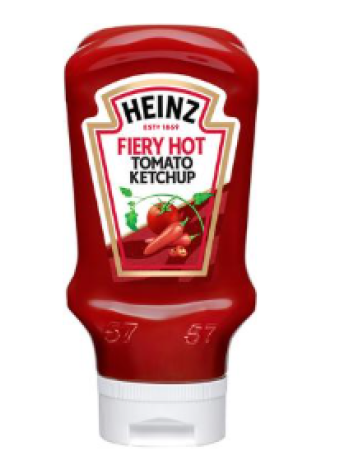 Кетчут острый Heinz ketšup hot 460г / 400ml