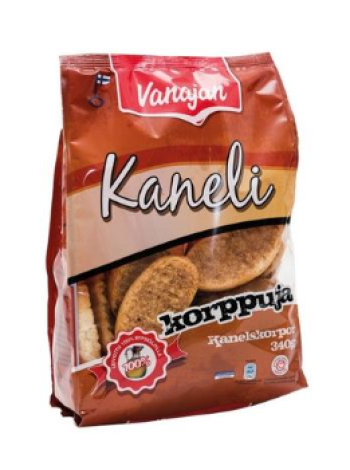 Сухарики с корицей Vanajan Kaneli korppuja 340г