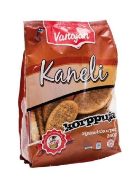 Сухарики с корицей Vanajan Kaneli korppuja 340г