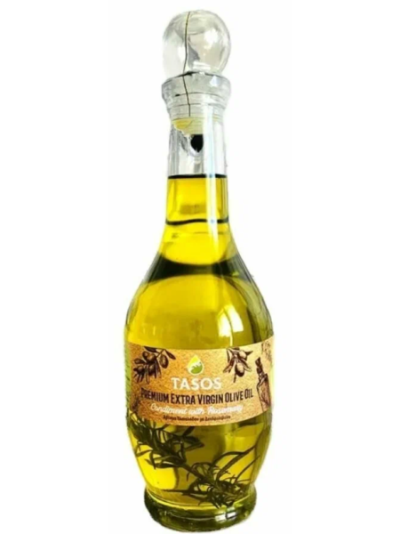 Масло оливковое c розмарином Tasos Premium Extra Virgin Olive Oil 500 мл 