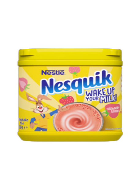 Молочный коктейль со вкусом клубники Nestle Nesquik 300 г