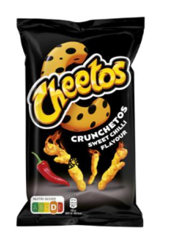 Чипсы кукурузные Cheetos Crunchetos со вкусом сладкого перца чили 110 г
