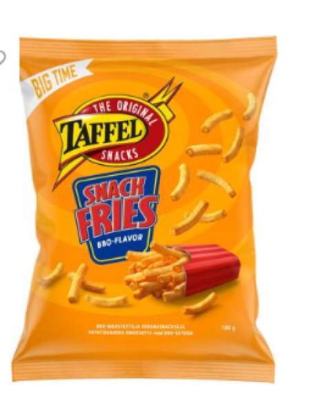 Картофельные палочки со вкусом барбекю Taffel Snack Fries 180г