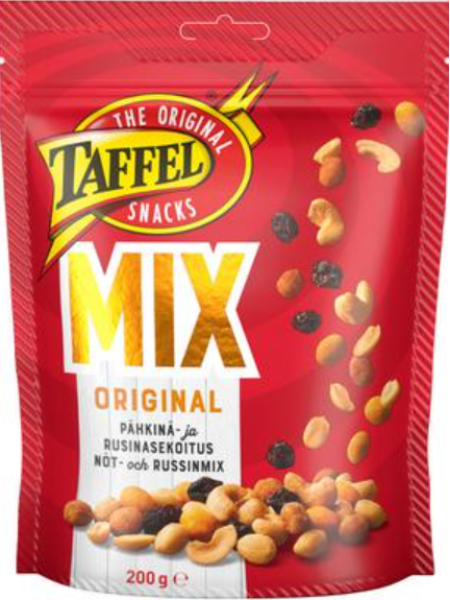 Смесь орехи с изюм Taffel Mix 200г