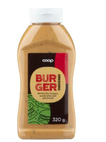 Классический соус для гамбургера Coop 320 г