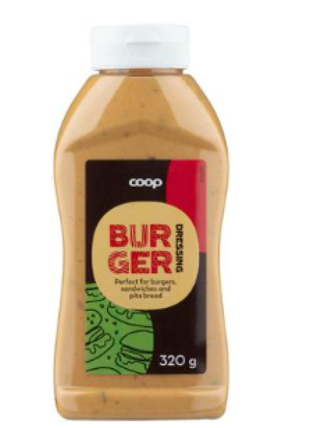 Классический соус для гамбургера Coop 320 г