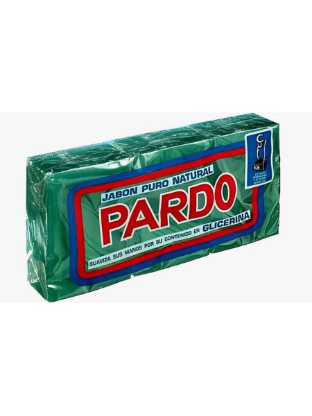 Мыло для удаления пятен Pardo 3х250 г зеленое