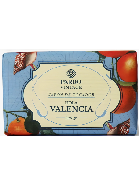 Мыло Pardo Vintage Valencia 200г  с ароматом мандарина и имбиря