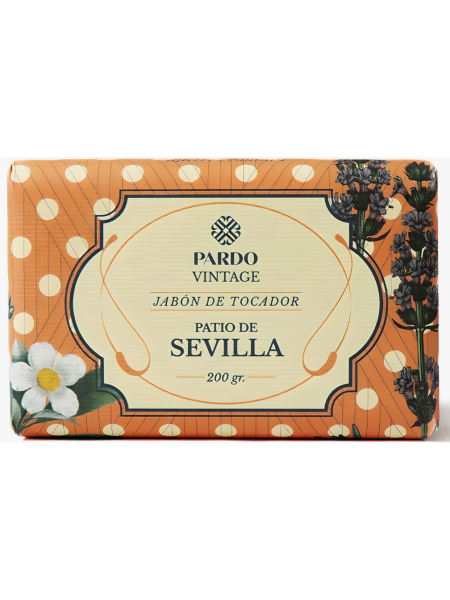 Мыло PARDO Vintage Patio de Sevilla 200г лаванда жасмин