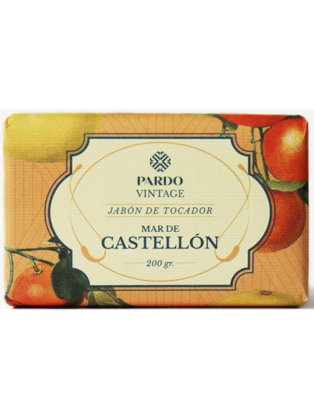Натуральное мыло Pardo Vintage Castello 200г мандарин и грейпфрут 