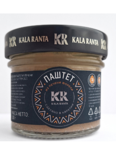 Паштет из печени форели со сливочным маслом 100г стекло