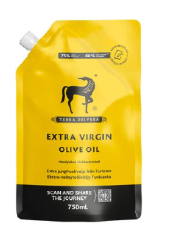 Оливковое масло первого отжима Terra Delyssa 780 мл