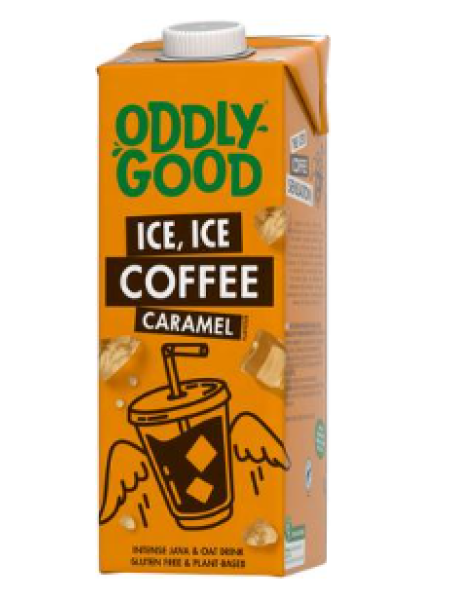 Безглютеновый напиток холодный кофе со вкусом карамели Oddlygood 1л