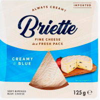 Сыр мягкий с белой плесенью Briette 60% Creamy & Blue 125г
