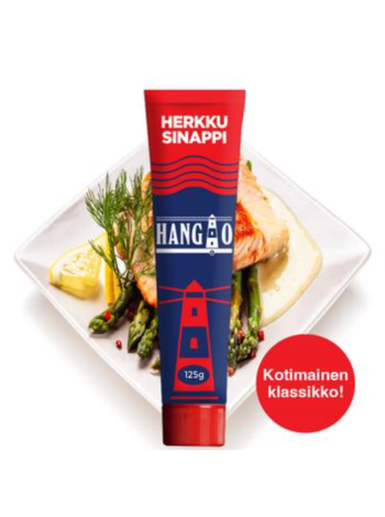 Горчица классическая Hango Herkkusinappi 125г в тубе