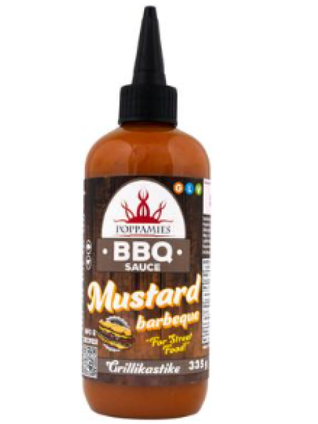 Соус для барбекю Poppamies Classic BBQ без добавления сахара 525г