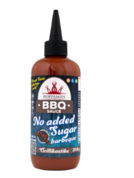 Соус для барбекю Poppamies BBQ Sauce 310 г без добавления сахара 