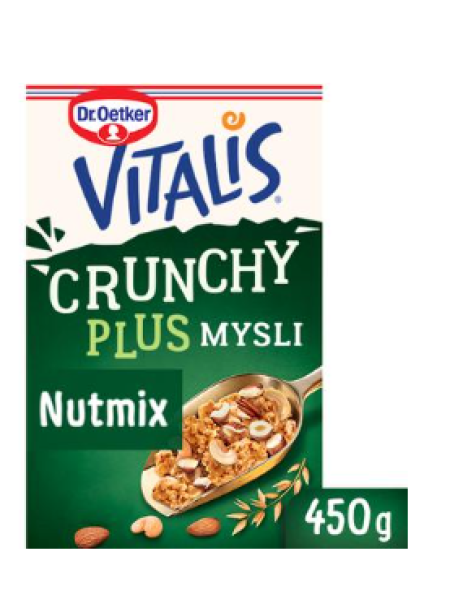 Мюсли ореховые Dr. Oetker Vitalis Crunchy Nutmix 450 г