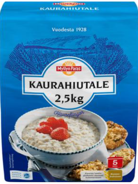 Овсянка Myllyn Paras Havreflingor 2,5кг