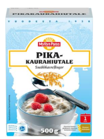 Овсяная каша быстрого приготовления Myllyn Paras 500г