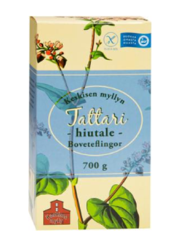 Гречневые цельнозерновые хлопья Keskisen Myllyn Kotimainen 700г