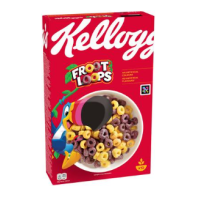 Сухой завтрак Kellogg's Froot Loops 375 г Фруктовые колечки