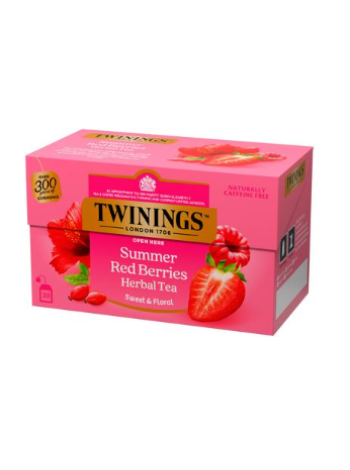 Травяной чай Twinings Summer Red Berries 20x2 г