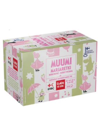 Чай черный Muumi Nordqvist Marjaretki 20x1,75г