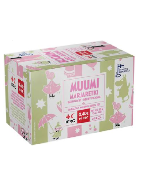 Чай черный Muumi Nordqvist Marjaretki 20x1,75г