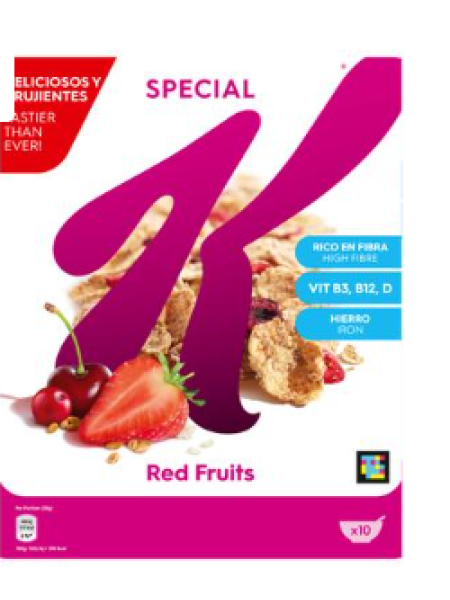 Мюсли KELLOGG'S Special K Red Fruits 300г 