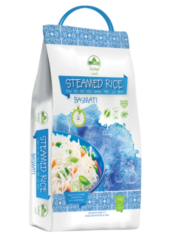 Рис басмати пропаренный GOHAR Steamed Basmatiriisi 1 кг 