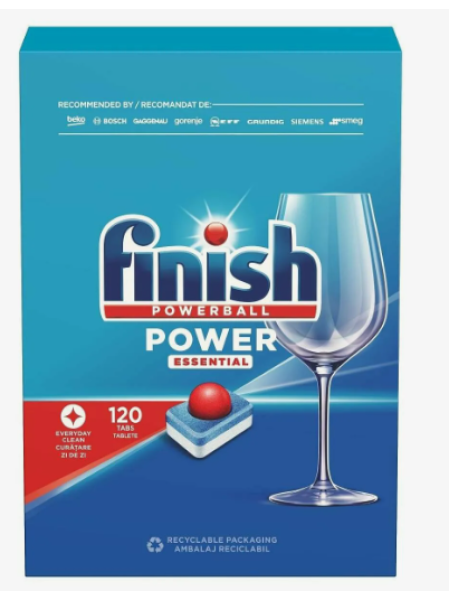 Таблетки для посудомоечной машины Finish Power All in 1 120шт 