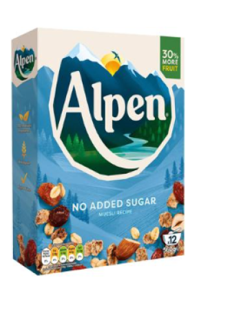 Несладкие мюсли Alpen No Added Sugar 560 г