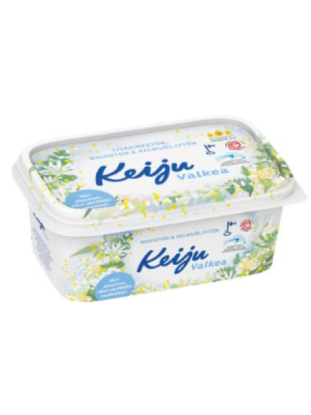Спред растительный Keiju Valkea rypsiöljymargariini 400 г