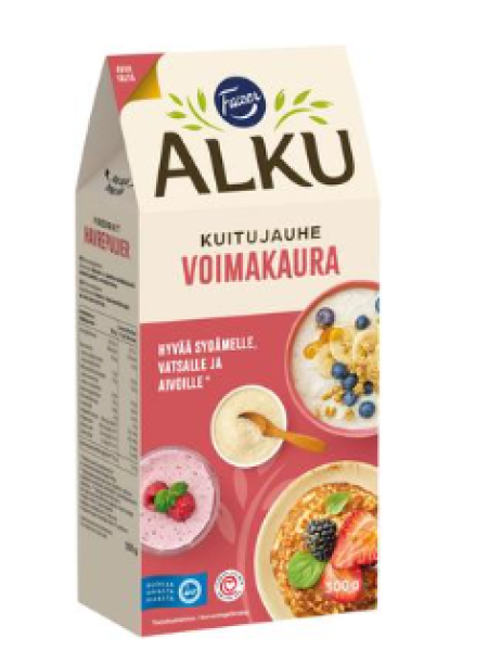 Порошок овсяных волокон Fazer Alku Voimakaura kuitujauhe 300г