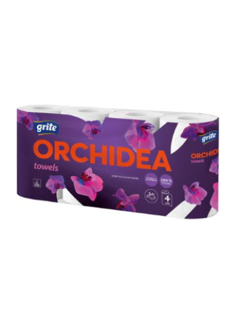 Кухонная бумага Grite Orchid Gold 4шт