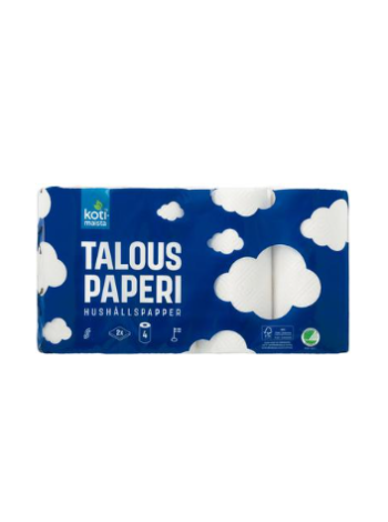Кухонное полотенце Kotimaista talouspaperi 4 рулона