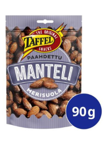 Миндаль с морской солью Taffel Manteli merisuola manteli 90г