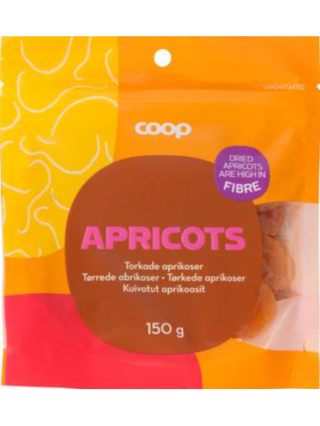 Курага сушеная Coop kuivatut aprikoosit 150 г
