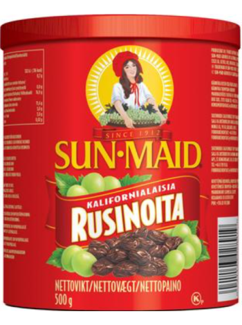 Калифорнийский изюм без косточек Sun-Maid Kalifornialainen rusina 500г