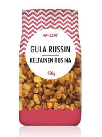 Изюм светлый WAOW keltainen rusina 250г