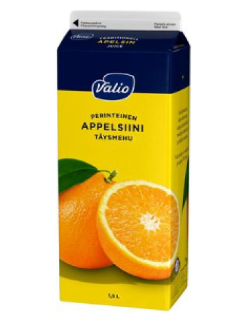 Апельсиновый сок Valio appelsiini 1,5 л традиционный