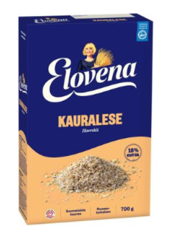 Овсяные отруби Elovena kauralese 700г