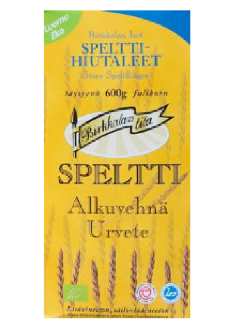 Органические крупные хлопья из полбы Birkkalan Speltti 600 г