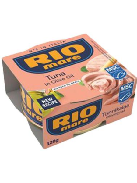 Тунец Rio Mare MSC в нежирном оливковом масле 120 г/104 г
