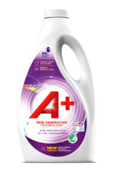Жидкий стиральный порошок A+ Color 2200мл для цветного