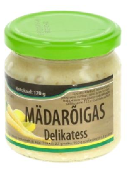 Деликатесный хрен Minu mädarõigas delikatess 170г