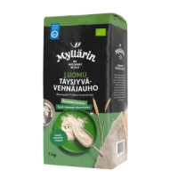 Органическая цельнозерновая мука Myllärin  Luomu Täysjyvehnäjauho 1 кг