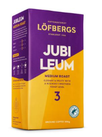 Кофе молотый Löfbergs Jubileum 500г