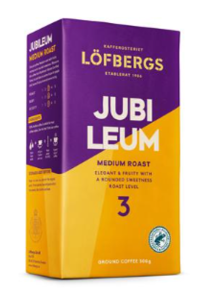Кофе молотый Löfbergs Jubileum 500г